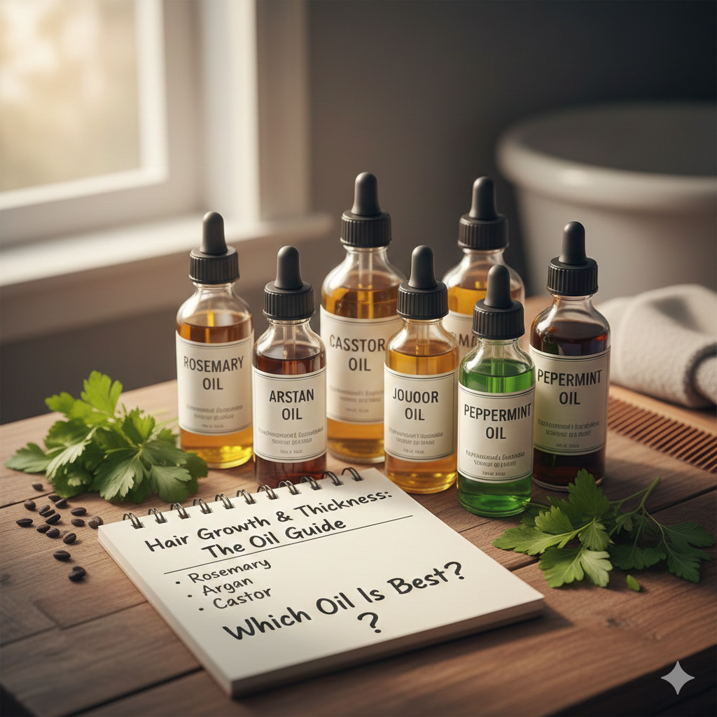 Which Oil Is Best for Hair Growth and Thickness